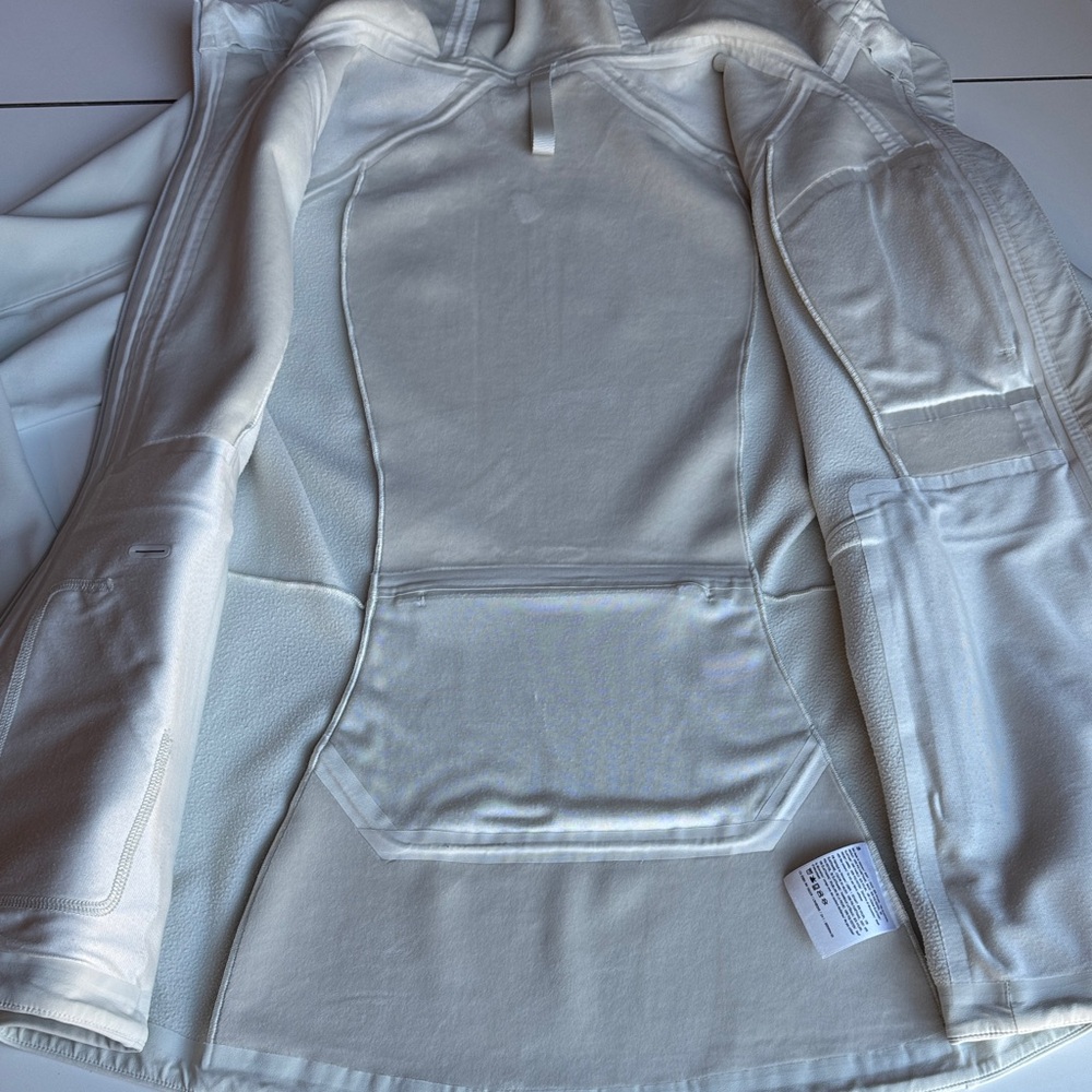 lululemon athletica Cream Hooded Zip Jacket - Picture 9 of 16